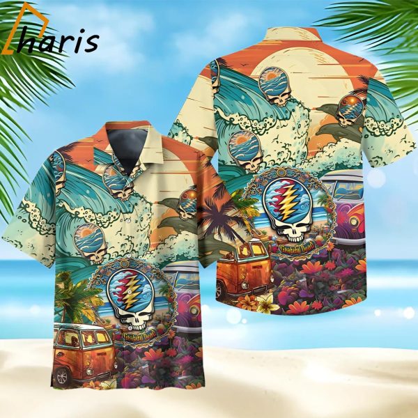 Grateful Dead Combo Hawaiian Shirt Popular Music In Hawaii