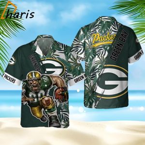 Green Bay Packers NFL Floral Summer Hawaiian Shirt