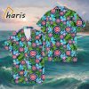 Green Leaf Pattern Tropical Chicago Cubs Hawaiian Shirt