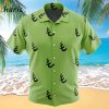 Green Pattern Saitama One Punch Man Hawaiian Shirt