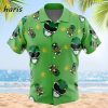 Green Ranger Pattern Mighty Morphin Power Rangers Hawaiian Shirt