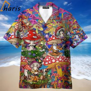 Hippie Mushroom Hawaiian Shirt