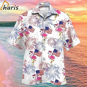 Independence Day Is Coming Flamingo Trendy Hawaiian Shirt