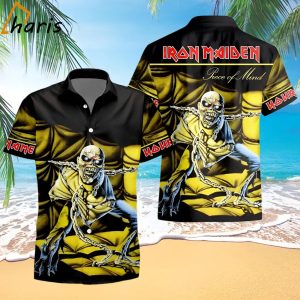 Iron Maiden Piece Of Mind Hawaiian Shirt