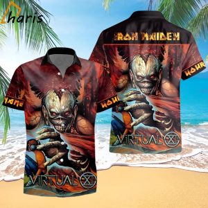 Iron Maiden Virtual XI Hawaiian Shirt