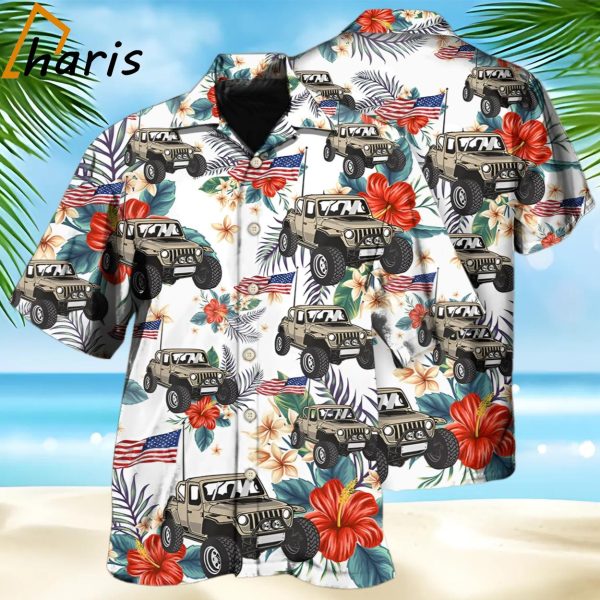 Jeep Celebration Independence Day Hawaiian Shirt