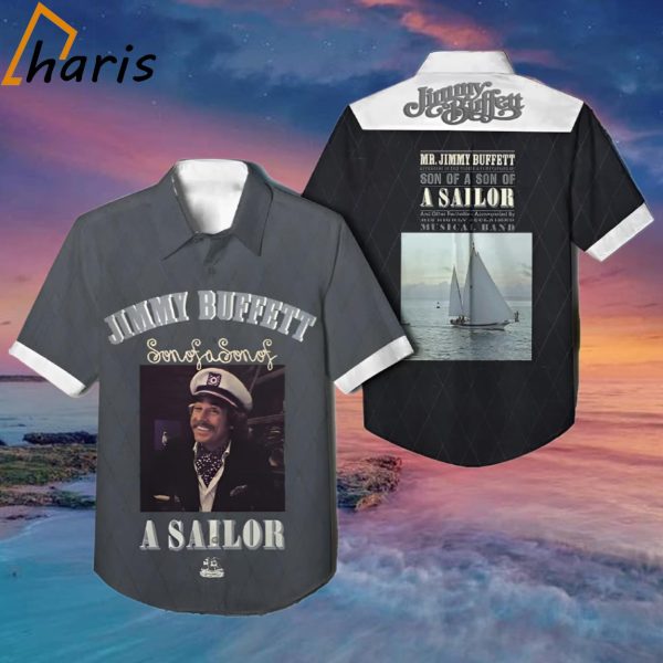 Jimmy Buffett Son Of A Son Of A Sailor Album Cover Hawaiian Shirt