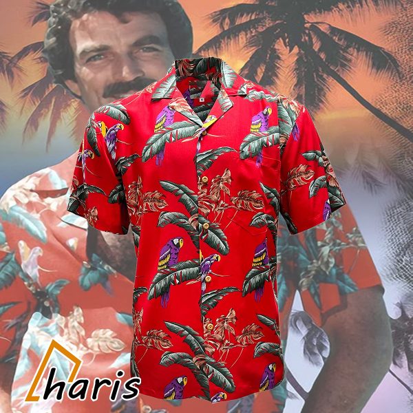 Jungle Bird Magnum PI Hawaiian Shirt