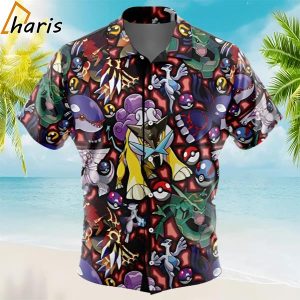 Legendary Pokemon Pokemon Hawaiian Shirt