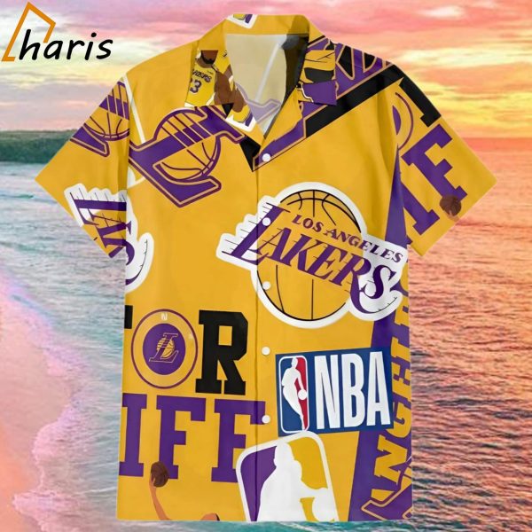 Los Angeles Lakers Team Hawaiian Shirt