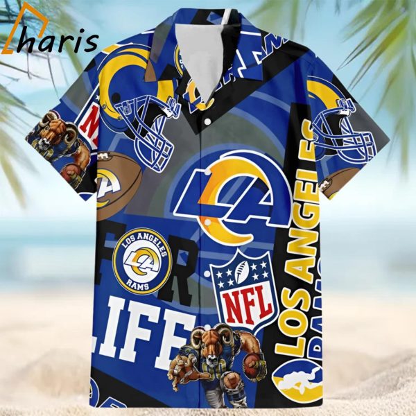 Los Angeles Rams NFL Summer Hawaiian Shirt