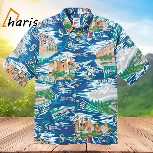 Lou Piniella Seattle Mariners Hawaiian Shirt