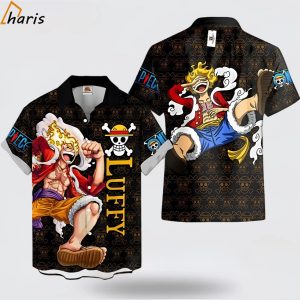 Luffy Symbol One Piece Hawaiian Shirt