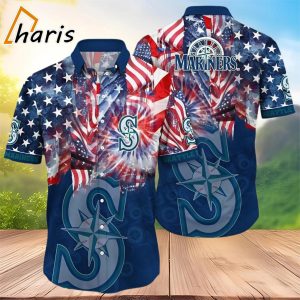 MLB Seattle Mariners Independence Day Hawaiian Shirt