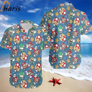 Mario And Luigi Beach Hawaiian Shirt