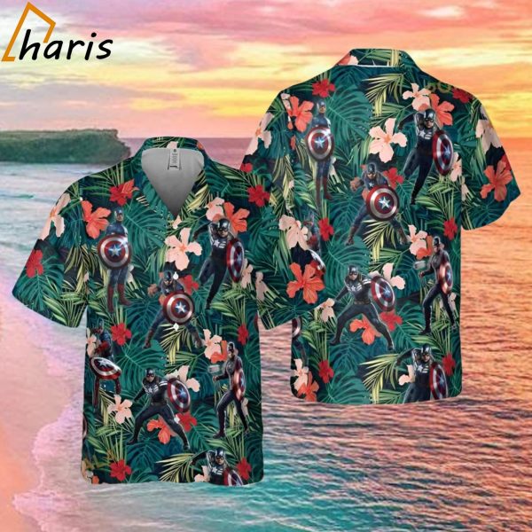 Marvel Captain America Disney Hawaiian Shirt