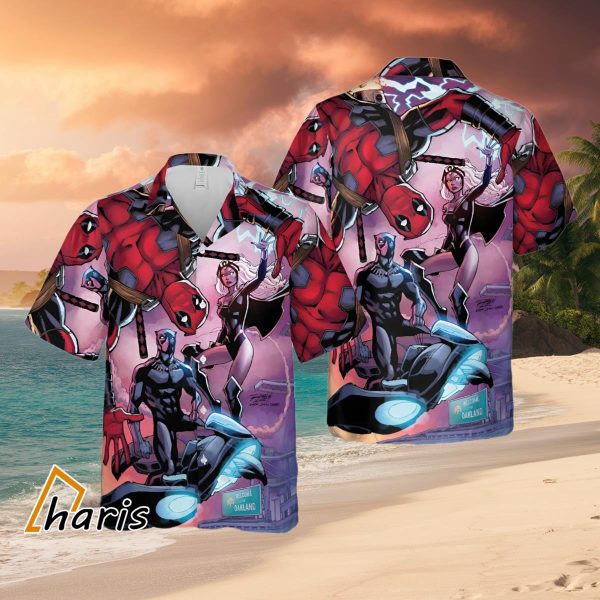 Marvel Comics Deadpool Hawaiian Shirt