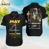 May The 4th Be With You 2024 Star Wars 47th Anniversary Thank You For The Memories Hawaiian Shirt