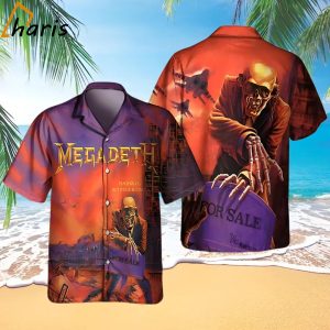 Megadeth Peace Sells But Whos Buying 1986 Music Hawaiian Shirt