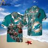 Miami Dolphins NFL Floral Summer Hawaiian Shirt