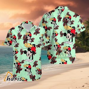 Mickey Mouse Hip Hop Marvel Deadpool Hawaiian Shirt