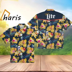 Miller Lite Pineapple Hawaiian Shirt