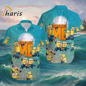 Minions Despicable Me Minions Moon Hawaiian Shirt