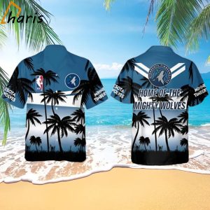 Minnesota Timberwolves Home Of The Mighty Wolves Hawaiian Shirt