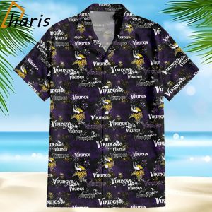 Minnesota Vikings Norse Legend Hawaiian Shirt