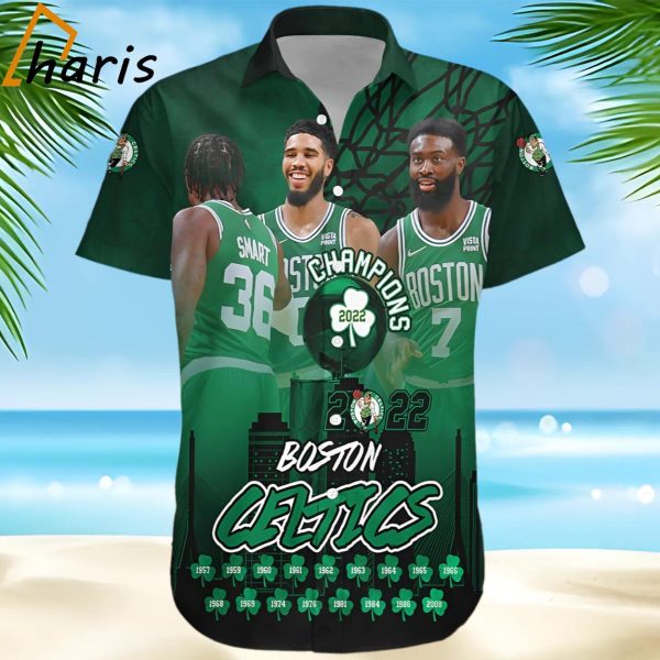 NBA Boston Celtics Celtic Pride Players Champions Hawaiian Shirt