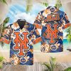 New York Mets MLB Flowers Hawaiian Shirt