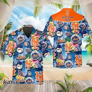 New York Mets Tropical Hawaiian Shirt