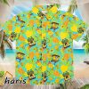 Nickelodeon Spongebob Squarepants Big Boys Hawaiian Shirt