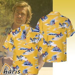 Once Upon A Time In Hollywood Movie Brad Pitt Hawaiian Shirt