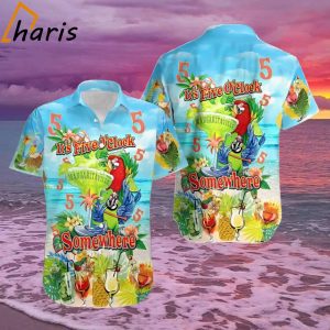 Parrot It’s 5 O’clock Somewhere Hawaiian Shirt