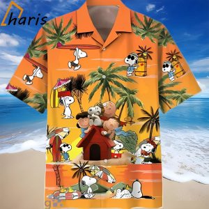 Peanuts Charlie Brown And Snoopy Hawaiian Shirt