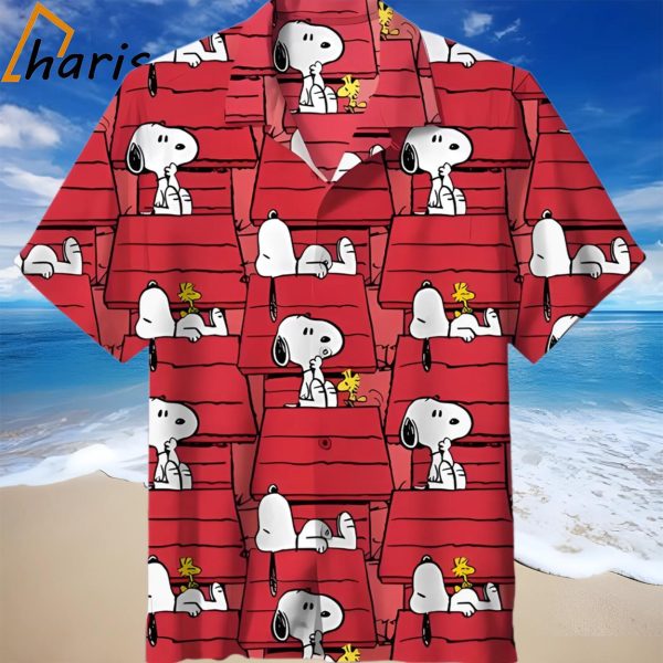 Peanuts Snoopy Cartoons Summer Hawaiian Shirt