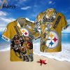 Pittsburgh Steelers NFL Floral Summer Hawaiian Shirt