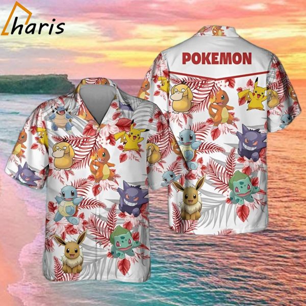 Pokemon Aloha Tropical Summer Family Hawaiian Shirt