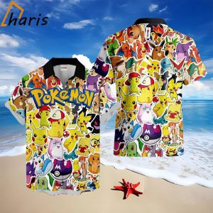 Pokemon Anime Pikachu Hawaiian Shirt