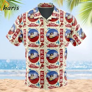 Porco Rosso Studio Ghibli Anime Hawaiian Shirt