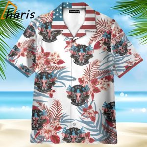 Proud Veterans American Military Hawaiian Shirt