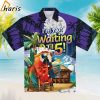 Purple I’m Not Waiting Til 5 Parrot Vacation Hawaiian Shirt