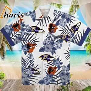 Ravens Orioles Hawaiian Shirt For Fans Gift