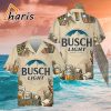 Retro Brewing Beer Busch Light Hawaiian Shirt For Men And Women