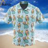 Rosalina Super Mario Bros Button Up Hawaiian Shirt