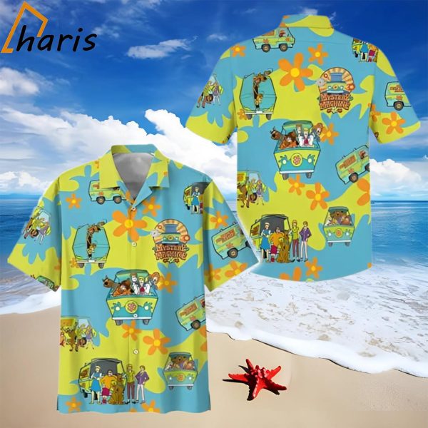 Scooby Doo Mystery Machine Hawaiian Shirt