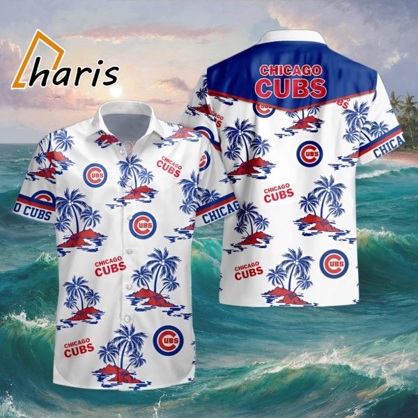 Sea And Coconut Trees MLB Chicago Cubs Hawaiian