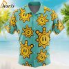 Shine Sprite Super Mario Sunshine Button Up Hawaiian Shirt