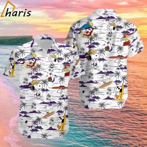 Snoopy Vacation All Over Print Hawaiian Shirt